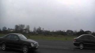 CLK55 AMG vs CLK430 vs C32 AMG 402 m [upl. by Colley]