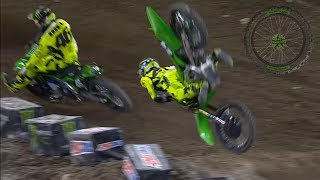 Horrific Motocross Crashes [upl. by Aikemat]