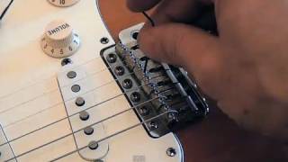 Perfect Stratocaster setup Setting strings height action  fruduacom [upl. by Cinom]