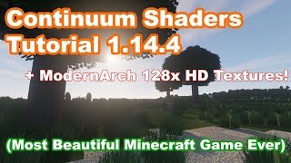 How To Install Continuum Shaders  HD Texture Pack [upl. by Ethelyn]