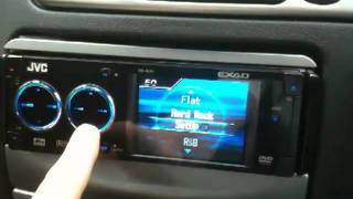 JVC KDAVX1 in Car stereo DVD player [upl. by Otrebireh817]