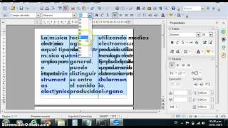 TUTORIAL OPENOFFICE FOLLETOS [upl. by Schriever]