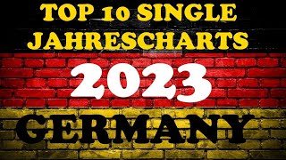 TOP 10 Single Jahrescharts Deutschland 2023  YearEnd Single Charts Germany 2023  ChartExpress [upl. by Archambault314]