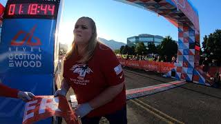 2019 REVEL Big Cottonwood Marathon  Finish 2 [upl. by Atok]