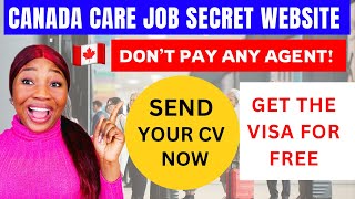 BREAKING NEWS Canada Government Is Giving Free Visa To Overseas Care Givers [upl. by Daveen]