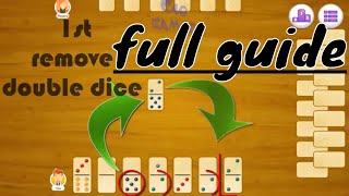 how to play Dominoes 2 players  full guide secret [upl. by Petta]