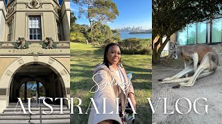 VLOG Spend a day with me in Sydney Australia at the Taronga Zoo Finally got to see Kangaroos [upl. by Artined]