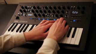 Ghostradioshow meets KORG minilogue xd quotKicknFMquot [upl. by Ahsiam]