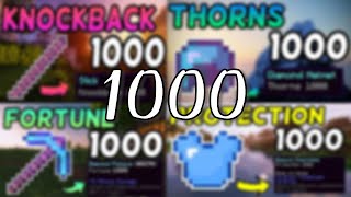 How to get FORTUNE 100 SHARPNESS 100 AND KNOCKBACK 1000 in MINECRAFT 1152 [upl. by Adair]