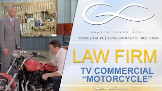 South Florida High Definition TV Production Company  Motorcycle  Lawyer Commercials [upl. by Ahsirtal]