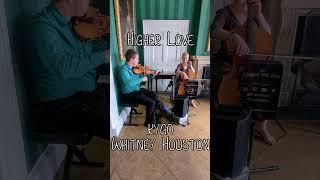 Higher Love Kygo Whitney Houston Violin amp Cello Cover at Norwood Park [upl. by Peednas]