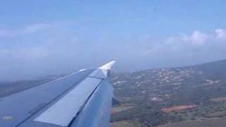 Palma de Mallorca Airport  Landing  Airbus A319110  Swiss [upl. by Anner903]