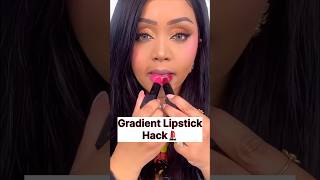 Gradient Lipstick Hack😱💄shorts hack [upl. by Brady]