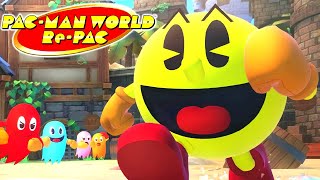 PacMan World RePac  Full Game 100 Walkthrough [upl. by Phelgon633]