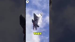 F 22 fighter plane 😱😱  shortsfeed military [upl. by Ahsilrac]