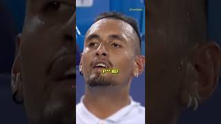 Nick Kyrgios went way too far😧☠️ tennis [upl. by Assirok443]