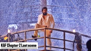 KGF chapter 2 last scene❤️ Rocky death Scene ❤️ kgfchapter2 [upl. by Viole700]