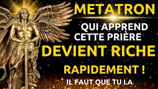 METATRON  Invocation pour recevoir une bénédiction financière PLUIE DARGENT [upl. by Pedro740]