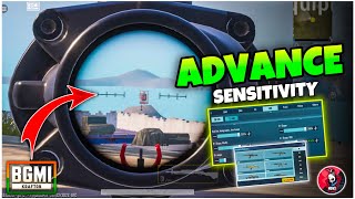 ADVANCED SENSITIVITY SETTINGS FOR EVERY WEAPON IN BGMIPUBG MOBILE TIPS amp TRICKS [upl. by Eimyaj]