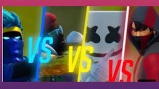 Fortnite Ninja style vs laser blast vs marche mélo vs scénario dance [upl. by Levi861]