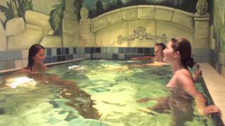 Video Wellnesshotel in Grafenwiesen Bayerischer Wald Wellness in Bayern [upl. by Edrea872]