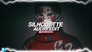 Silhouette  Pastel Ghost Edit Audio [upl. by Nyraf]