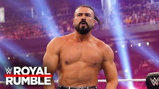 Andrade makes a stunning return Royal Rumble 2024 highlights [upl. by Faludi557]