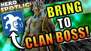 Greenwarden Ruarc and Taunt for Clan Boss  Test Server  Raid Shadow Legends [upl. by Atinaw]