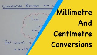 How to Convert A Number Given In Millimetres Back Into Centimetres And cm into mm [upl. by Ynnhoj194]