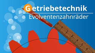 Geometrie von Evolventenzahnräder  Was ist eine Evolvente  Modul  Teilkreisdurchmesser [upl. by Giraldo]