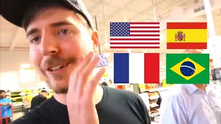 MrBeast habla español quoten varios idiomasquot [upl. by Weisbrodt455]