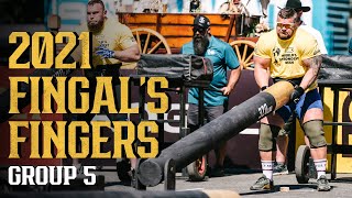 Fingals Fingers  2021 Worlds Strongest Man  Group Five [upl. by Alehcim]