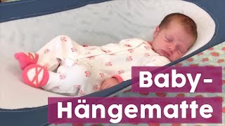 Nie mehr schlaflose Nächte In dieser Hängematte soll sich jedes Baby sofort geborgen fühlen [upl. by Baugh]