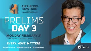 Champions Chess Tour Airthings Masters  Day 3  Commentary by D Howell J Houska amp Kaja Snare [upl. by Laehpar]