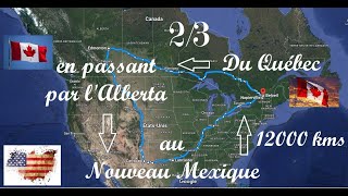 Un voyage de 12000kms 23 Chauffeur français au CanadaParabreizh [upl. by Llireva]