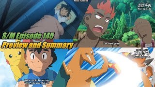 Pokemon Sun and Moon Episode 145 Preview and Summary Analysis [upl. by Stanway916]