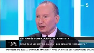 Retraités  une colère de quotnantisquot   Les questions SMS cdanslair 15032018 [upl. by Bonni]