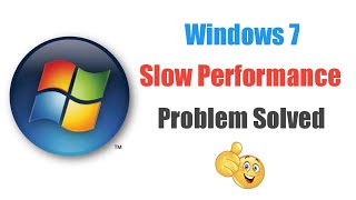 Windows 7 Slow Performance Fix  Windows 7 Slow Startup  Computer Running Slow Windows 7 [upl. by Hamfurd729]