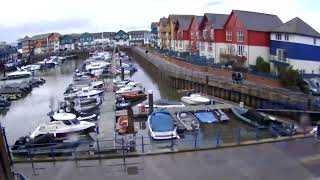 Exmouth Marina webcam 1apr24 [upl. by Meehyrb]