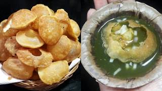 ಪಾನಿ ಪುರಿ ಮಾಡುವ ವಿಧಾನ ಕನ್ನಡದಲ್ಲಿgolgappa recipepani puri recipe in kannadapuri for pani puri [upl. by Zobkiw]