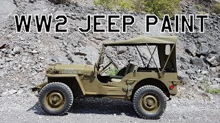 Is the paint on your Willys jeep all wrong [upl. by Iey]