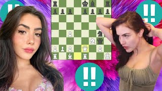 Alexandra Botez vs Andrea Botez 214 [upl. by Mahsih387]