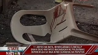 11 yo na bata clinically brain dead matapos masabugan ng pulburang inipon mula sa mga paputok [upl. by Uok]