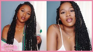 Quickest amp Easiest Passion Twist Install Janet Collection Crochet Passion Twist Review [upl. by Atirres]