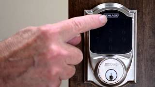 How To Factory Reset Your Schlage Connect™ Smart Deadbolt [upl. by Hali]