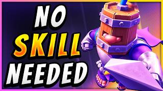 NO SKILL DECK CARRIES ME to TOP OF CLASH ROYALE 🏆 [upl. by Ganley]