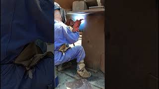 FCAW Welding kaise hota h how can perform FCAW welding [upl. by Swor]