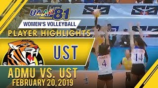 UAAP 81 WV Sisi Rondina goes off for 20 points vs Ateneo  February 20 2018 [upl. by Smalley]