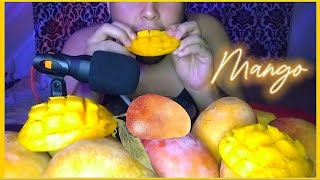 ASMR  Comiendo Mango  Mango ASMR [upl. by Wallford]