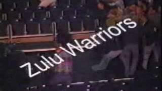 Birmingham City Zulu Warriors  NEC fight in stadium [upl. by Humph759]